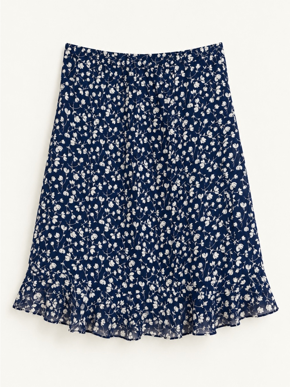 Reformation Ditsy Floral Ruffle Skirt